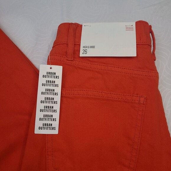 BDG Urban Outfitters Women’s Baggy High Rise Wide Leg Jeans Sz 26 New With Tags - Picture 9 of 11